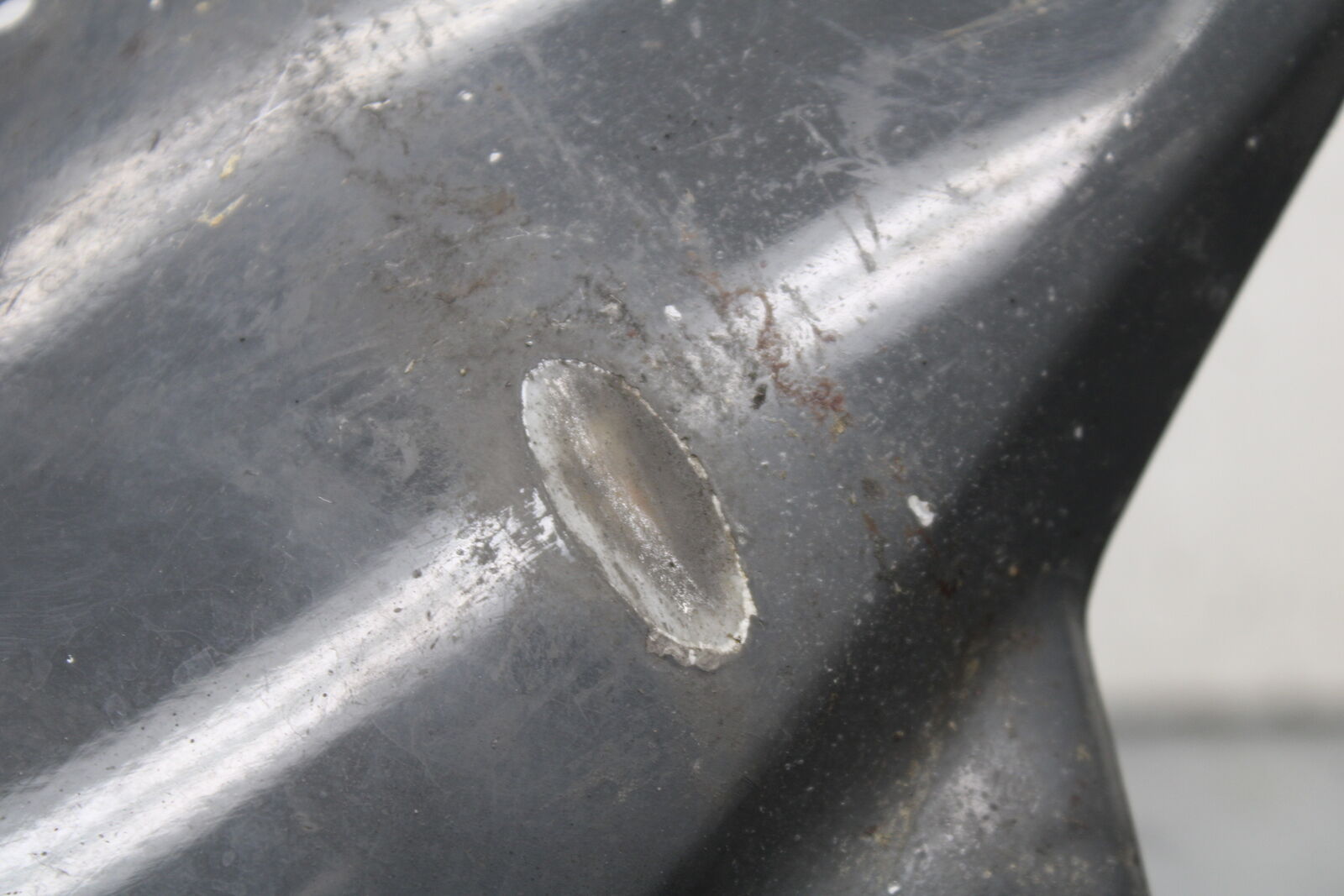 09-12 KAWASAKI NINJA ZX6R ZX600R RIGHT LOWER BOTTOM BELLY SIDE FAIRING BB656