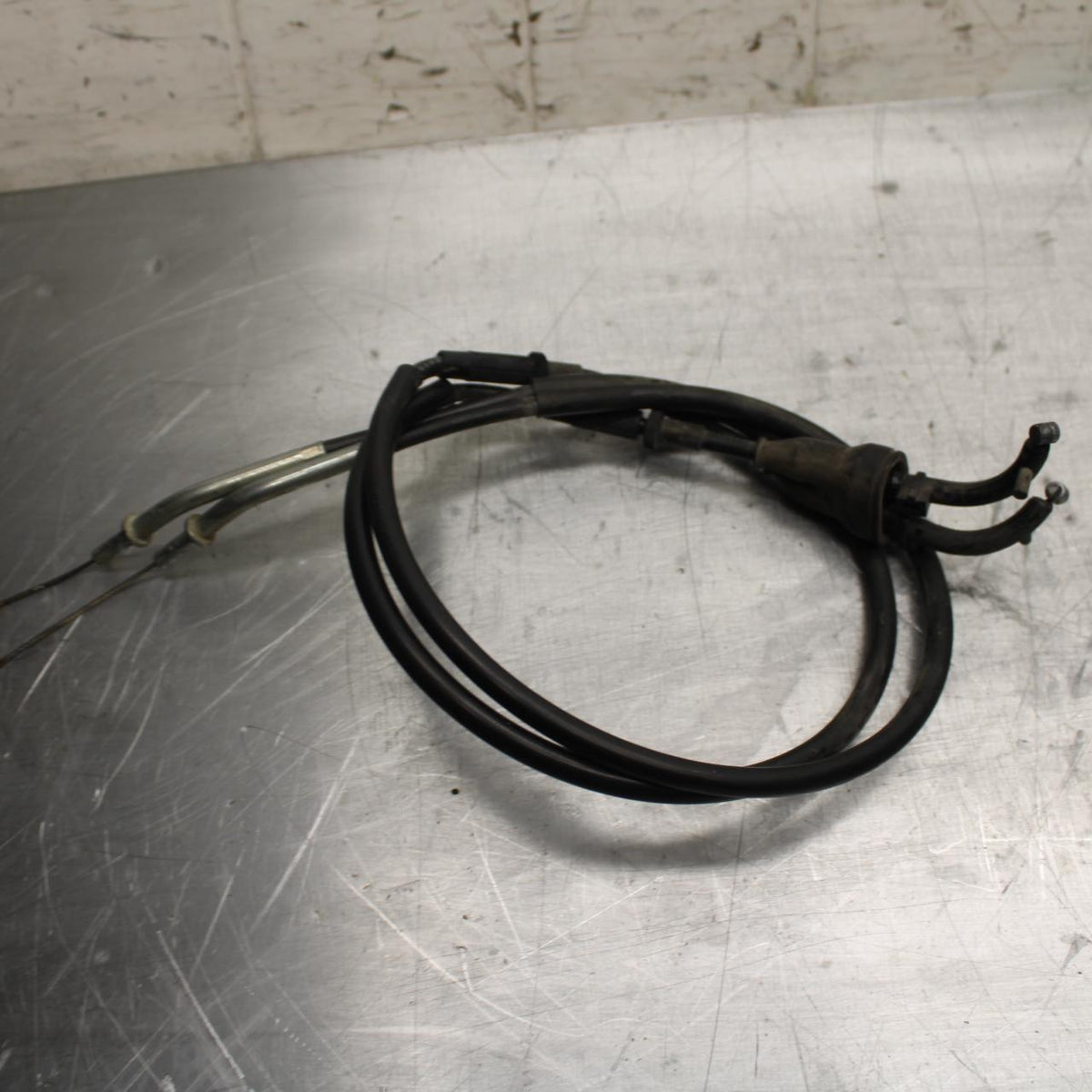 00-02 KAWASAKI NINJA ZX6R ZX600J THROTTLE CABLES LINES 54012-1630 BB489