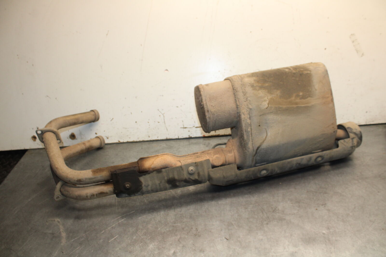 16-17 KAWASAKI VULCAN S 650 EN650 ABS FULL EXHAUST MUFFLER SILENCER  BB731