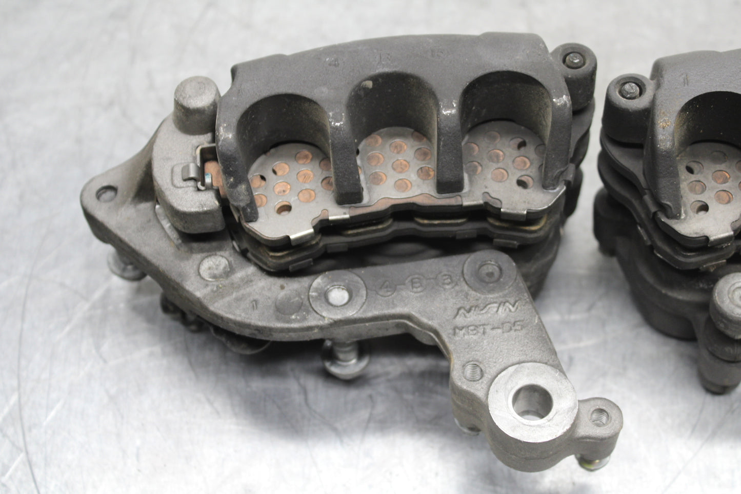 14 HONDA CTX1300A RIGHT LEFT FRONT BRAKE CALIPER SET PAIR CALIPERS BB732