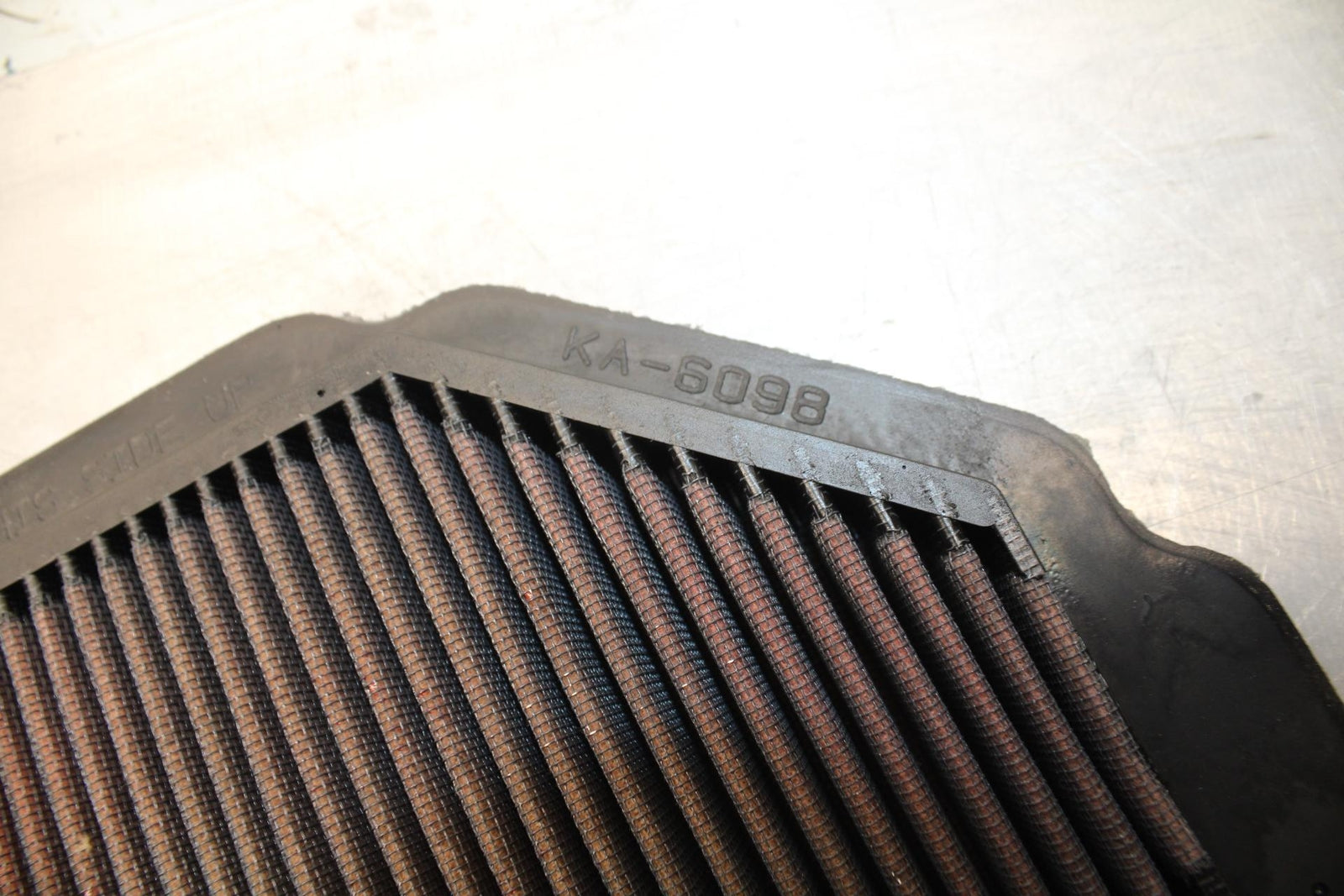 00-02 KAWASAKI NINJA ZX6R ZX600J K&N AIRBOX AIR INTAKE FILTER BB489