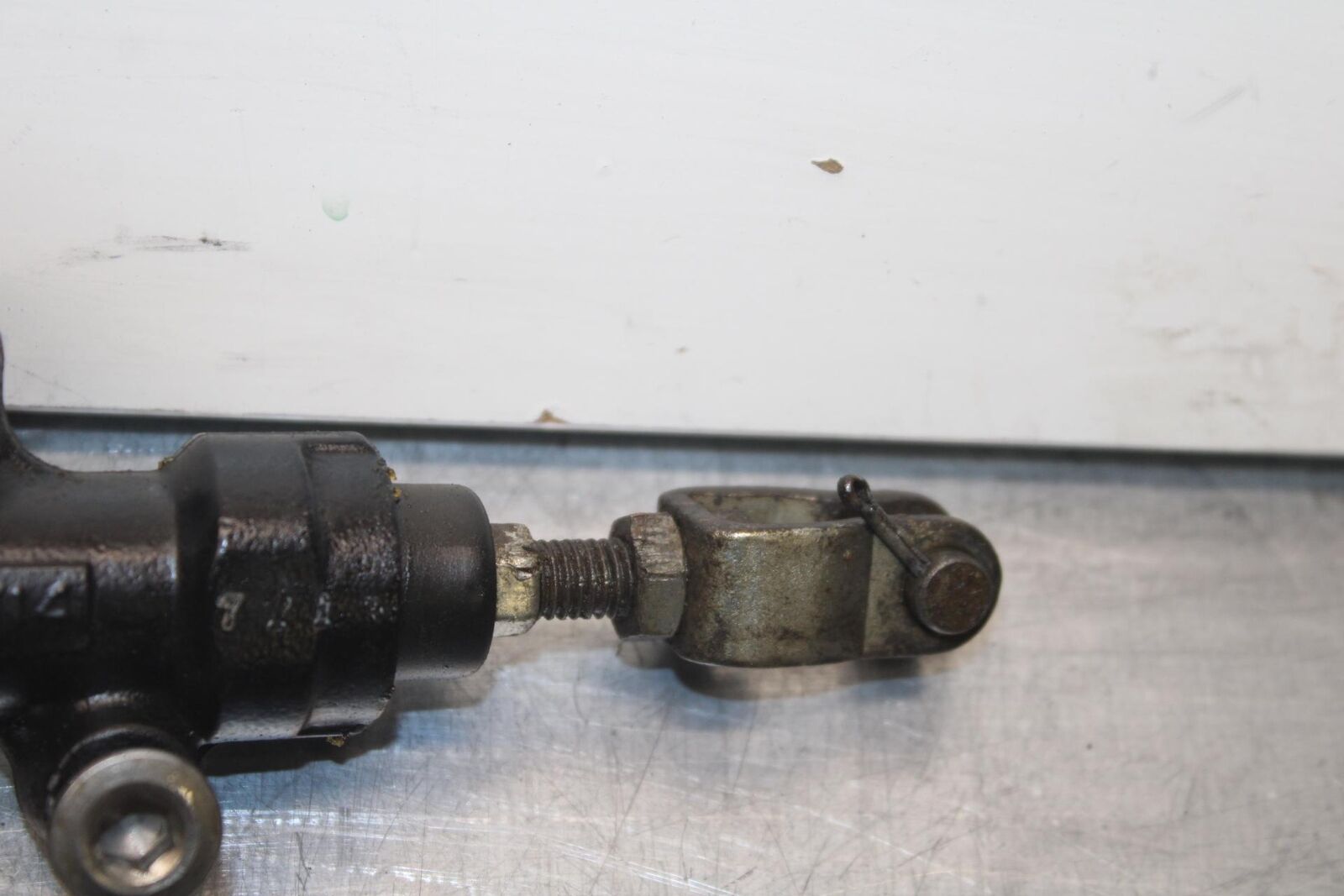 2009 Kawasaki Ninja EX250J REAR BACK BRAKE MASTER CYLINDER W RESERVOIR BB87