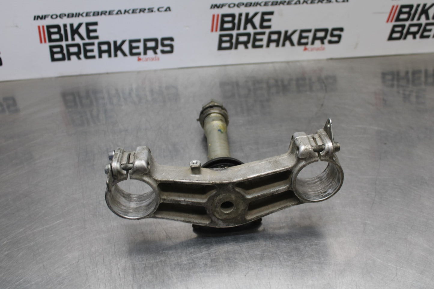 07-08 KAWASAKI NINJA ZX6R FRONT FORKS CLAMP LOWER TRIPLE TREE STEM BB203