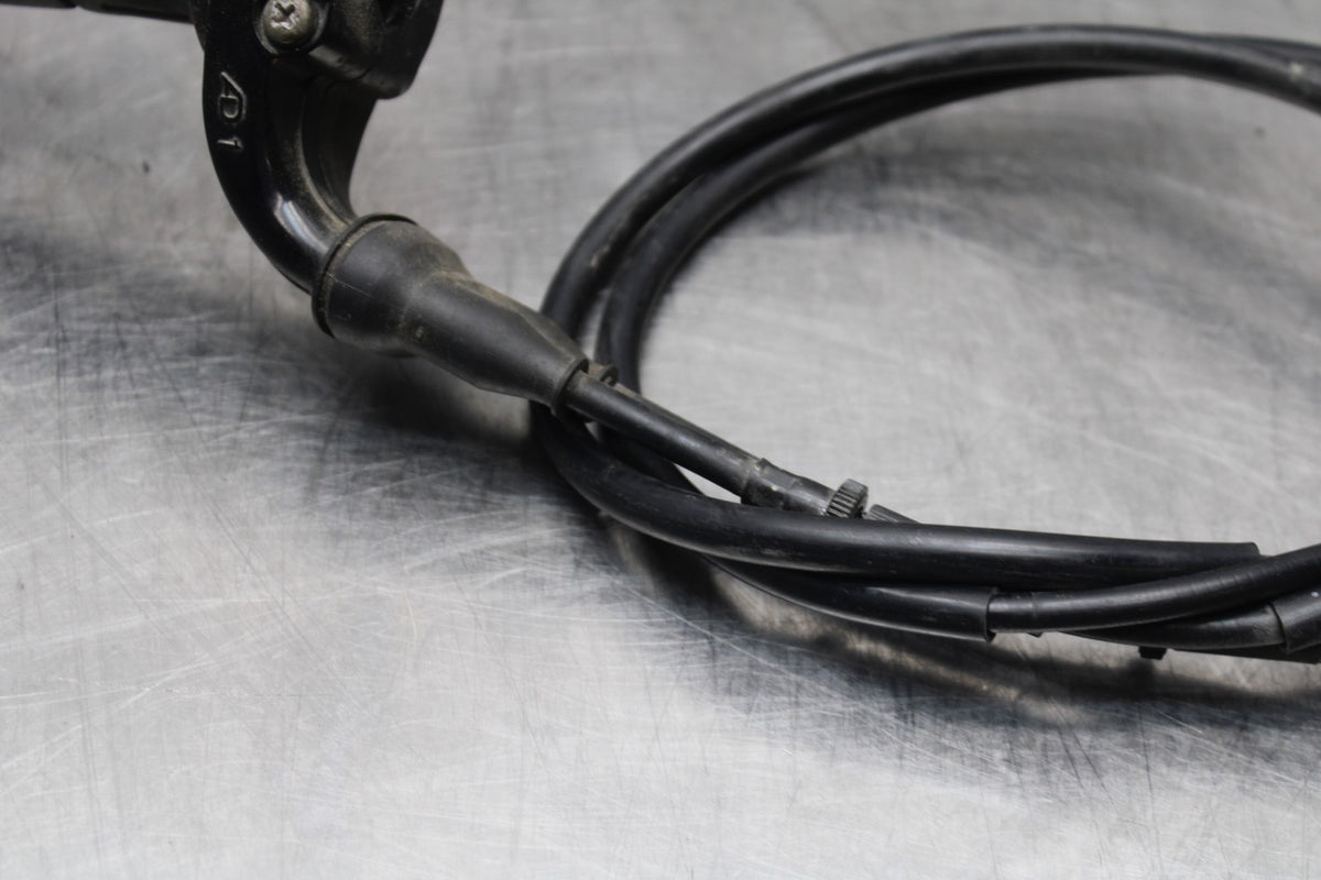 98 KAWASAKI NINJA ZX6 THROTTLE CABLE HOUSING & CABLES LINES BB870