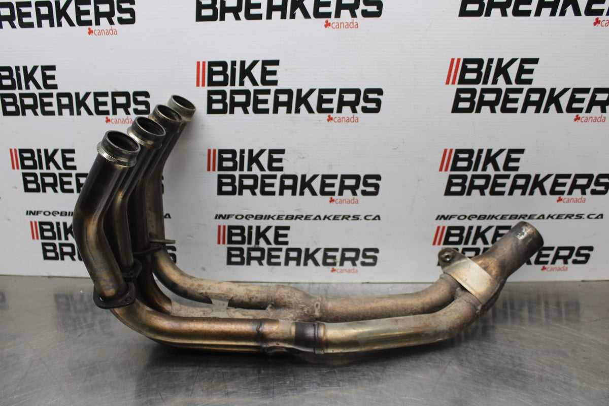 05 YAMAHA YZF R6 EXHAUST HEADER PIPES MANIFOLD BB814
