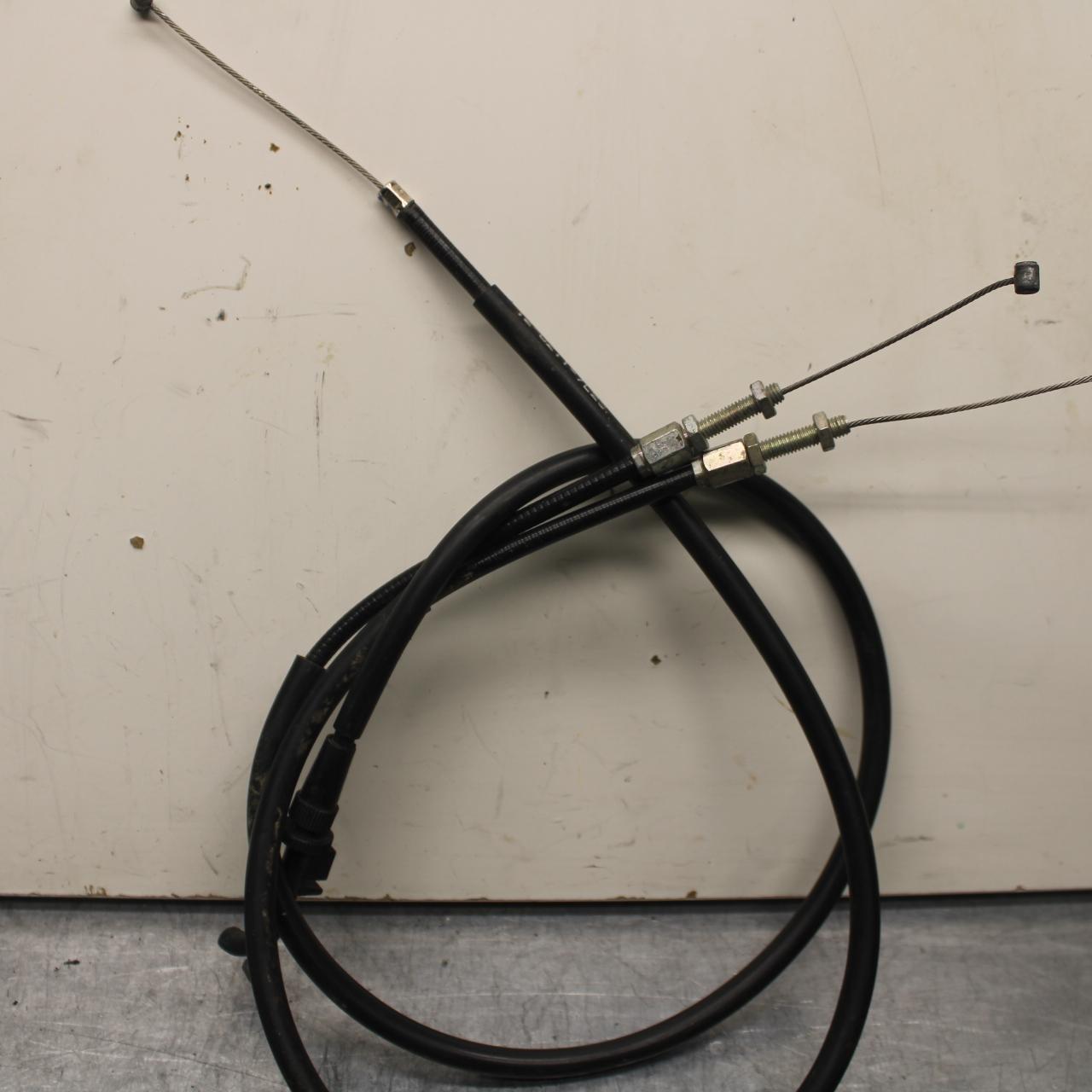 2009 Kawasaki Ninja 250R EX250J THROTTLE CABLES LINES 54012-0210 54012-0211 BB87