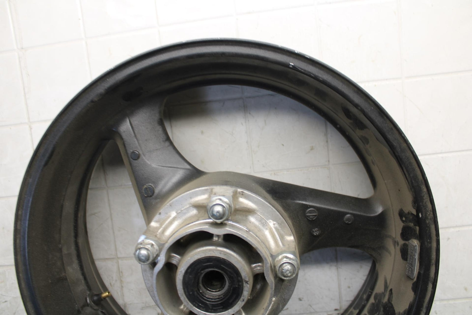 1999 Honda Super Hawk 1000 VTR1000F REAR WHEEL RIM ROTOR BACK BRAKE DISC BB51