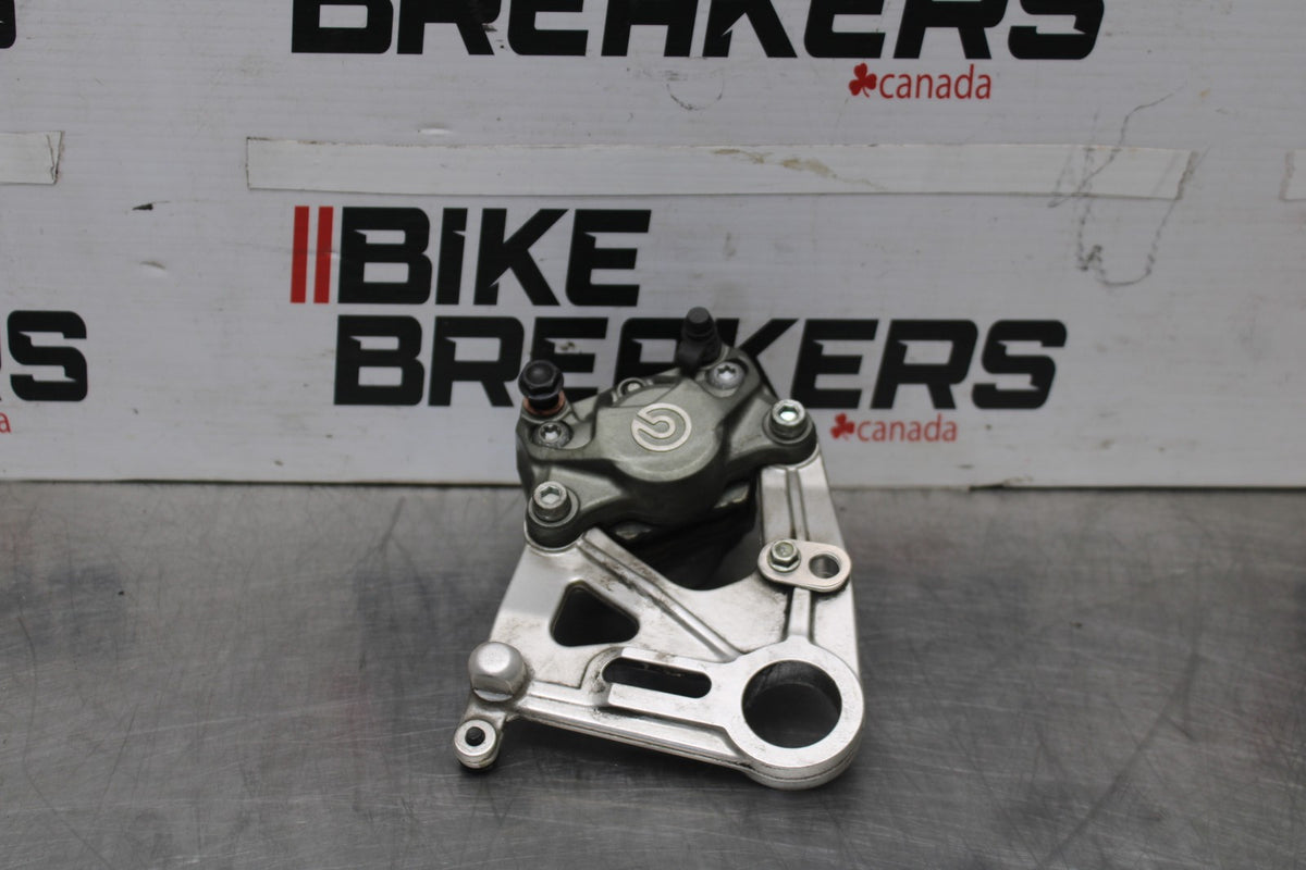 16 DUCATI 959 PANIGALE REAR BACK BRAKE CALIPER W MOUNT BRACKET BB912