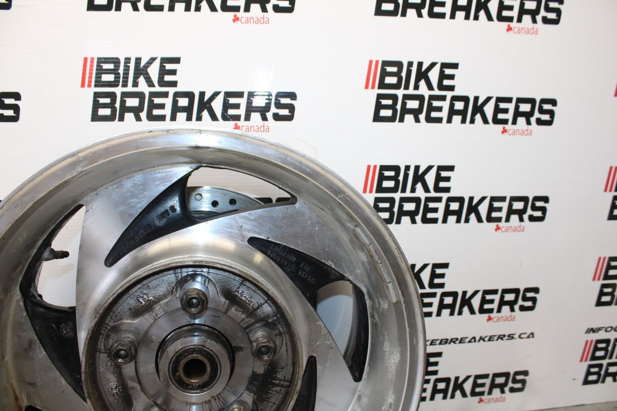 05 TRIUMPH ROCKET III REAR WHEEL BACK RIM & ROTOR BB186