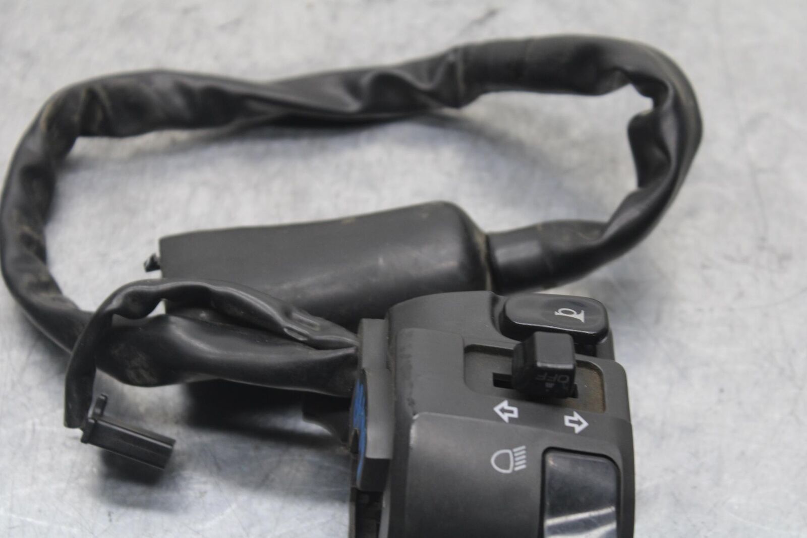 2009 Kawasaki Ninja 250R EX250J LEFT CLIP ON HANDLE HORN SIGNALS SWITCH  BB87