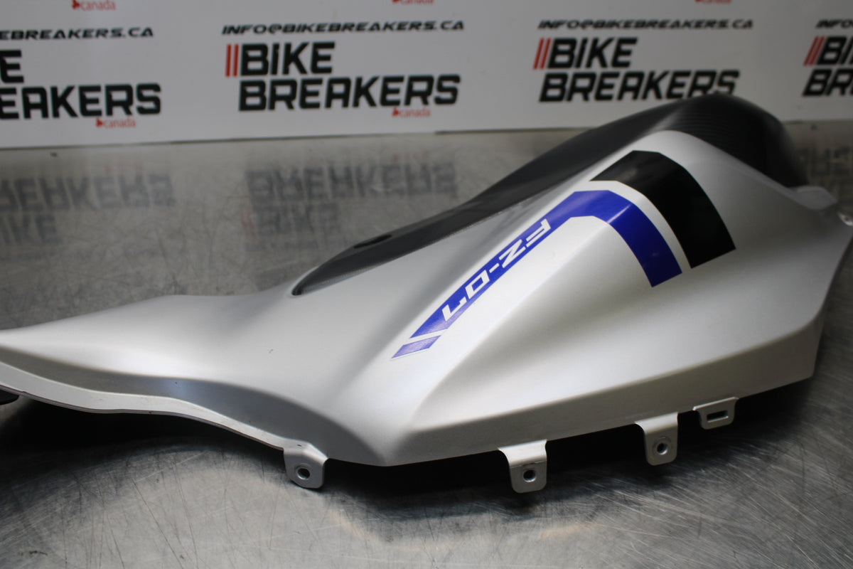 14-17 YAMAHA FZ07 LEFT LOWER MID UPPER SIDE FAIRING COWL BB162