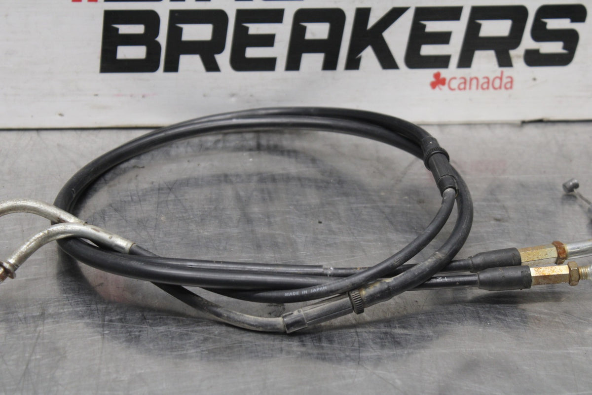 97 KAWASAKI VULCAN 1500 VN1500D CLASSIC THROTTLE CABLES LINES BB936