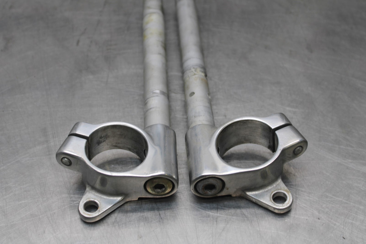 98 KAWASAKI NINJA ZX6 LEFT RIGHT CLIP ON ONS HANDLEBARS PAIR SET BB870