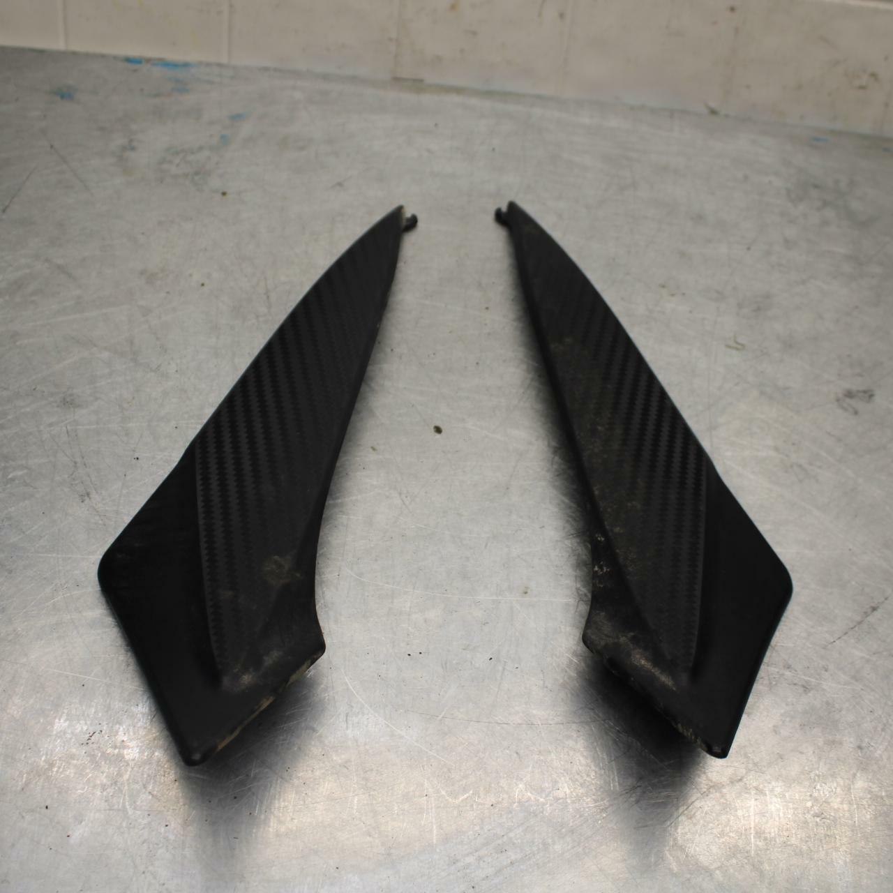 11-22 SUZUKI GSXR600 RIGHT LEFT GAS FUEL TANK PANELS COVERS TRIM SET COWLS BB422