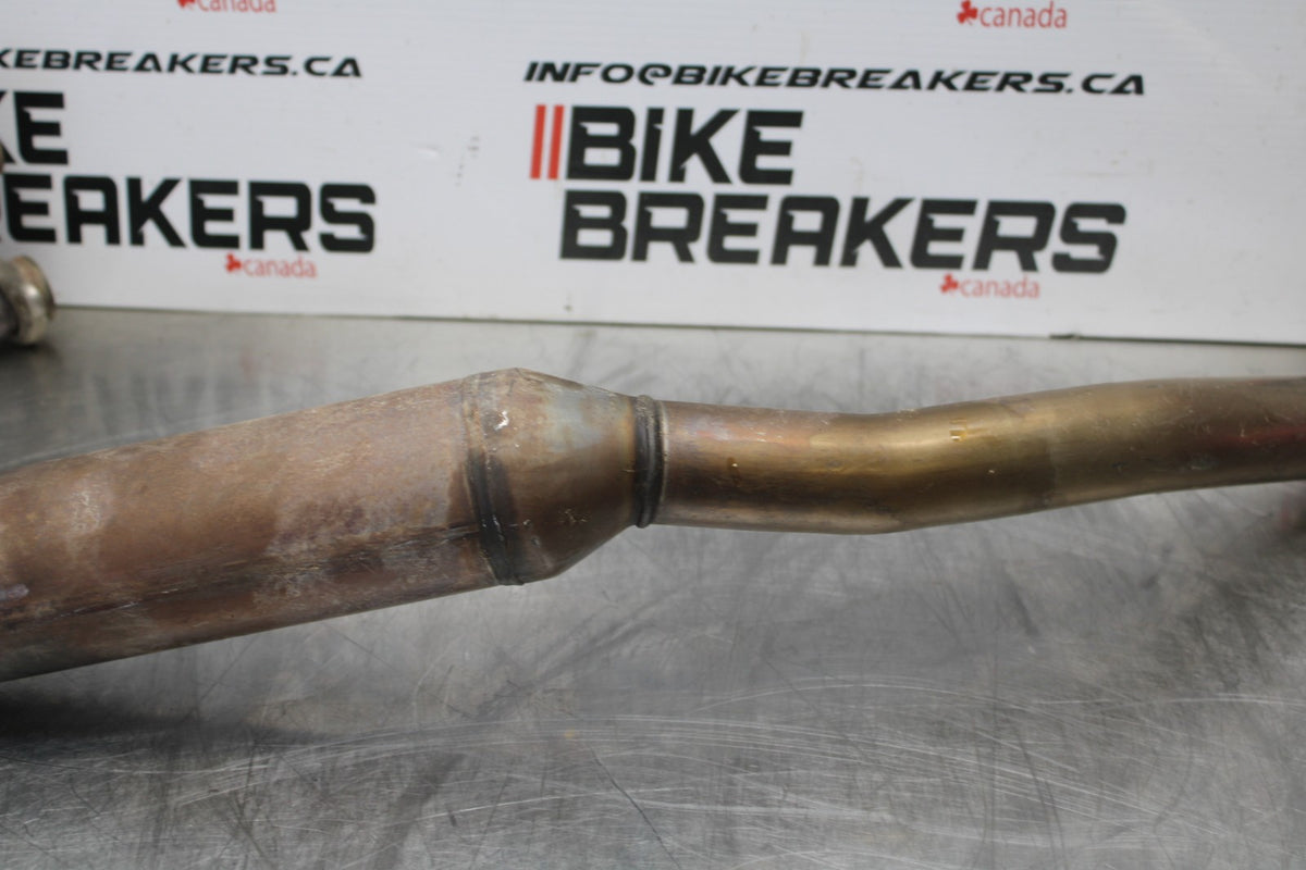 18-23 KAWASAKI NINJA 400 EX400 ABS EXHAUST HEADER PIPES MANIFOLD BB177