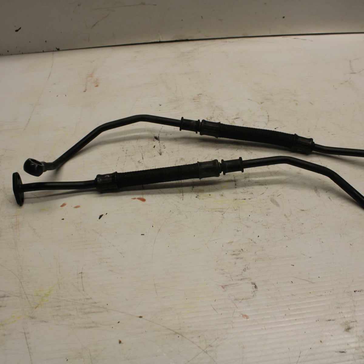 04-09 SUZUKI GS500F ENGINE MOTOR OIL COOLER HOSES  BB278