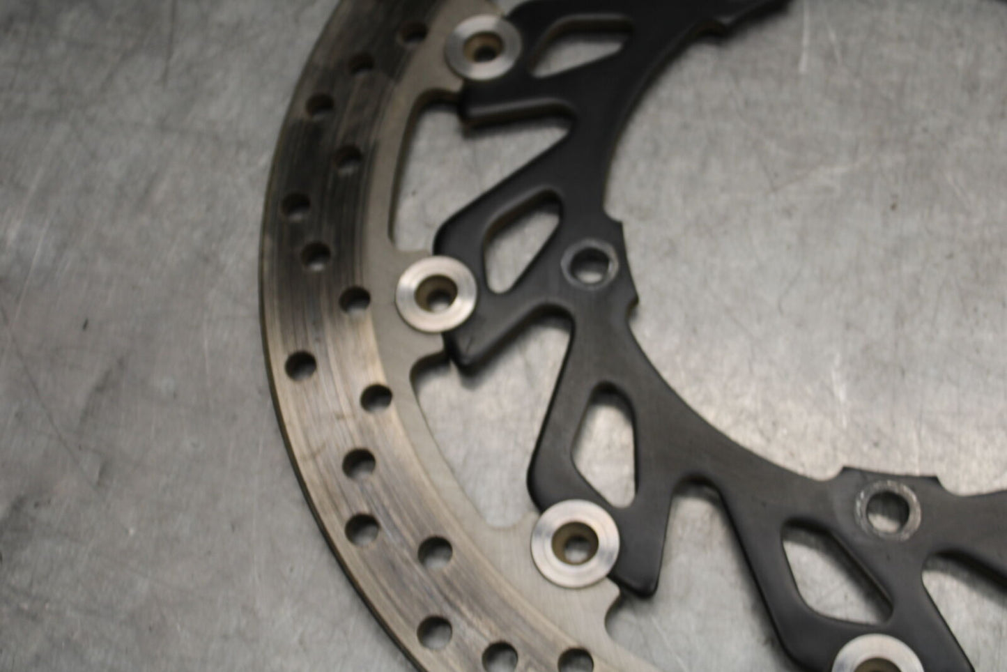 09-14 YAMAHA YZF R1 FRONT LEFT RIGHT BRAKE ROTORS DISCS 14B-2581T-00-00 BB696