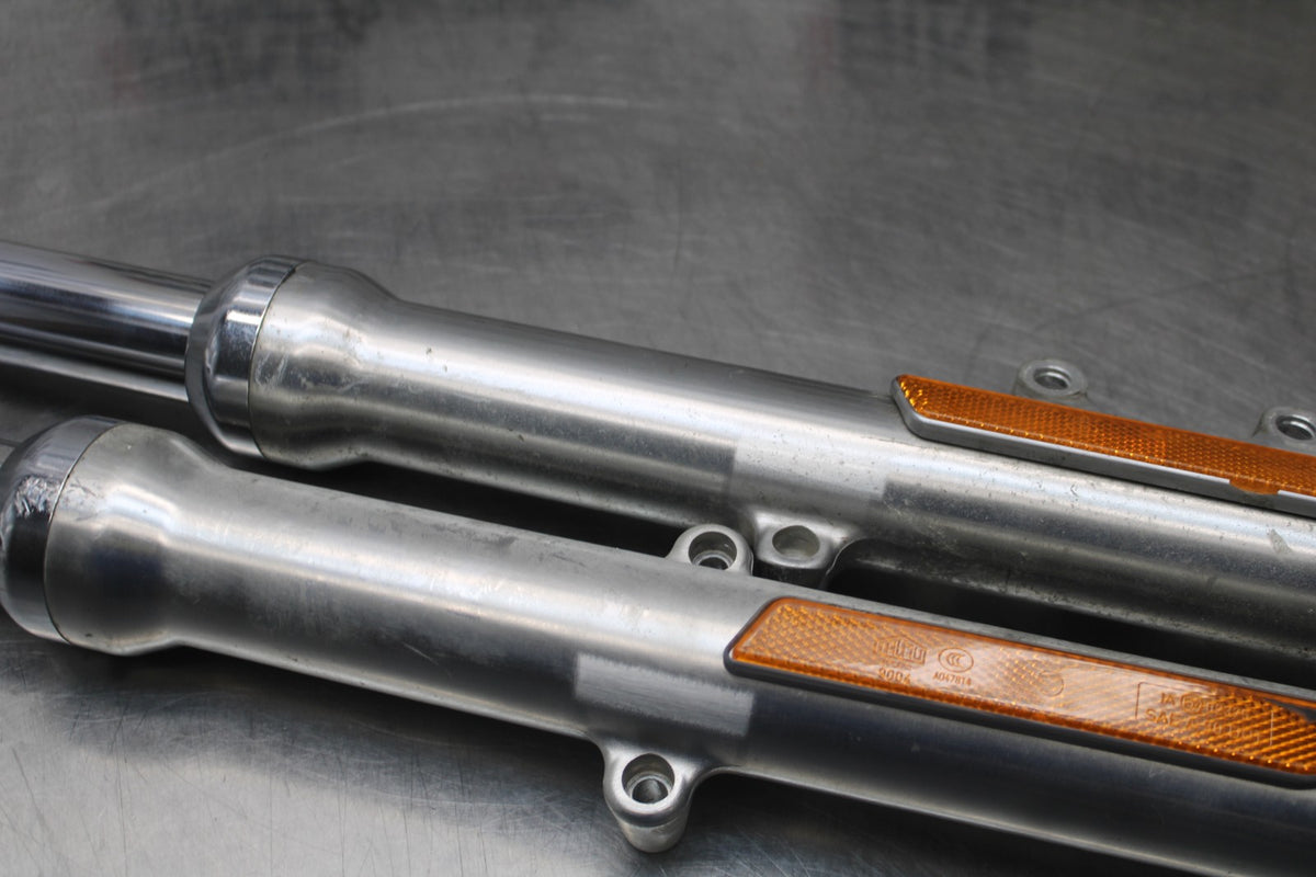 08 HARLEY-DAVIDSON SPORTSTER 1200 FRONT FORKS SHOCK SUSPENSION SET PAIR BB794