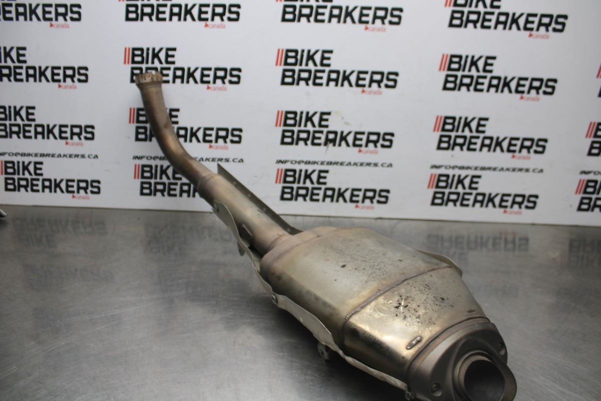 07-12 HONDA CBR600RR EXHAUST PIPE MUFFLER SLIP ON CAN SILENCER BB309