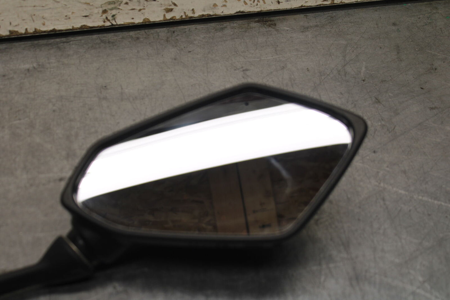 09-12 KAWASAKI NINJA ZX6R RIGHT SIDE REAR VIEW MIRROR BB110