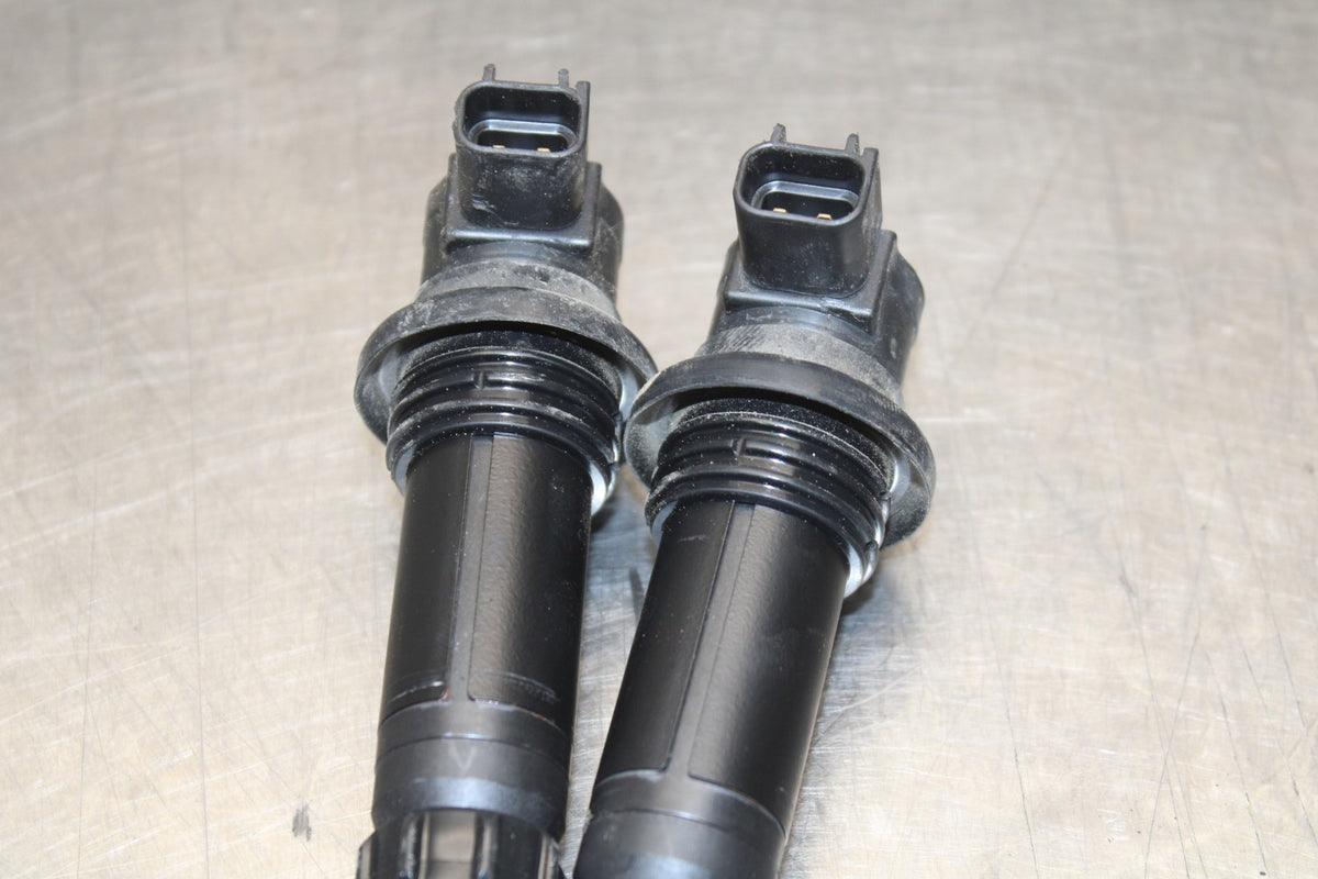 14-17 YAMAHA FZ07 IGNITION COILS COIL SPARK PLUG CAPS BB766