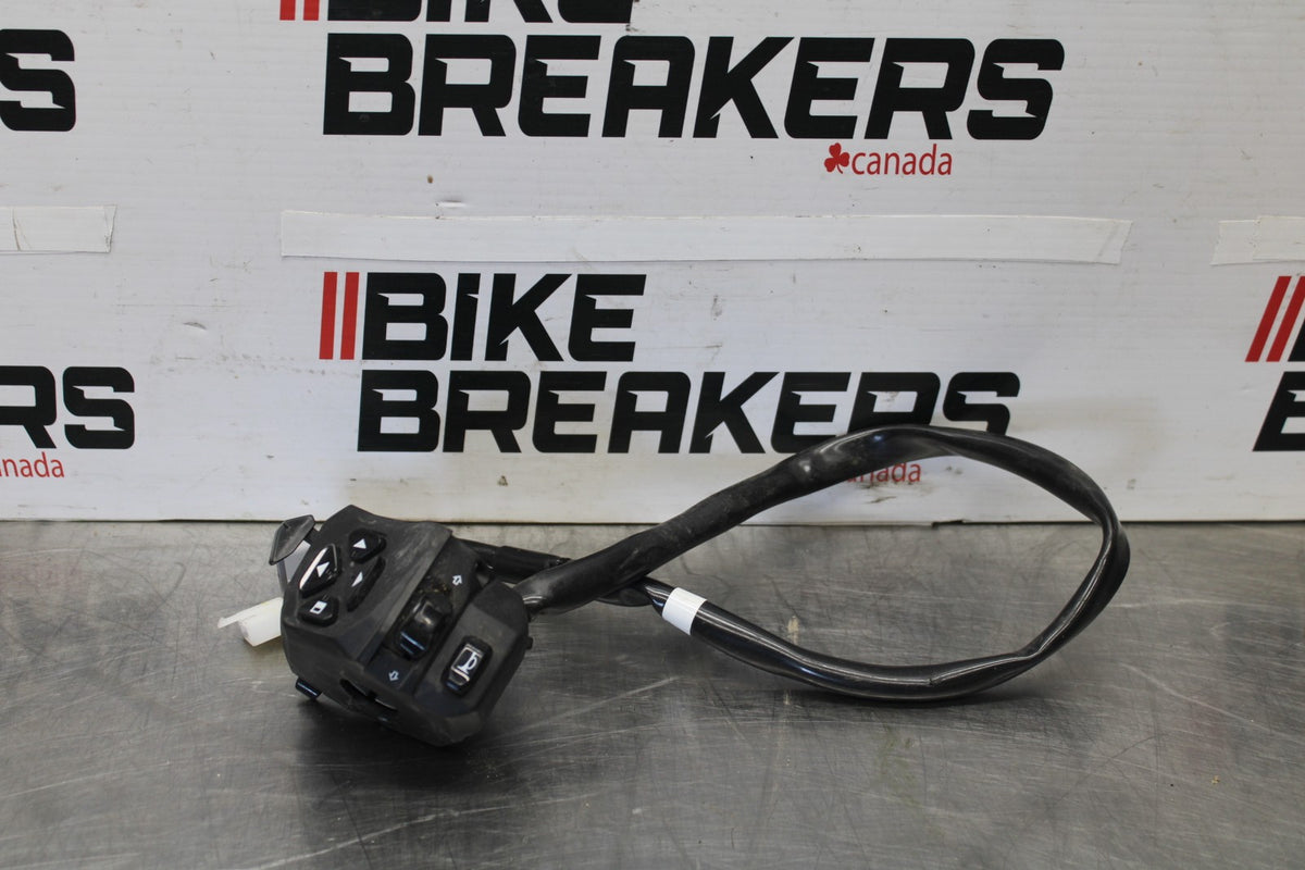 24 APRILIA TUONO V4 1100 FACTORY ABS LEFT CLIP ON HORN SIGNALS SWITCH BB887