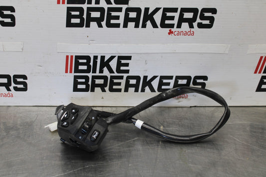 24 APRILIA TUONO V4 1100 FACTORY ABS LEFT CLIP ON HORN SIGNALS SWITCH BB887