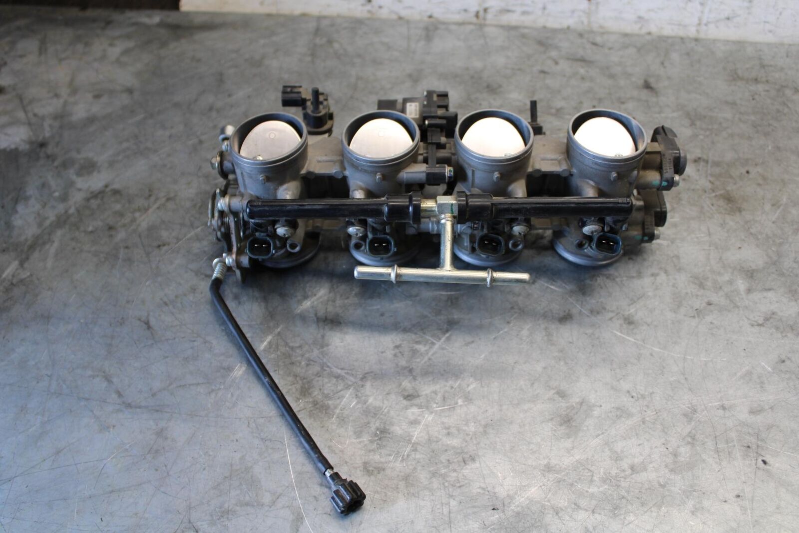 09-12 KAWASAKI NINJA ZX6R MAIN FUEL INJECTORS / THROTTLE BODIES BB544