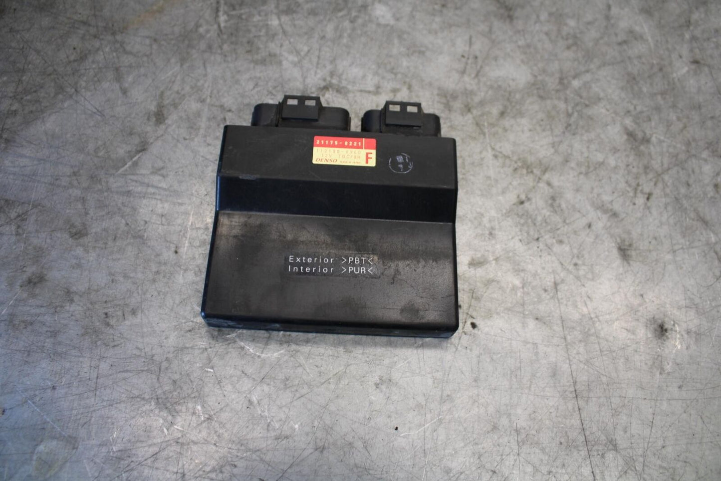 09-12 KAWASAKI NINJA ZX6R ECU COMPUTER CONTROLLER UNIT BLACK BOX ECM CDI  BB544