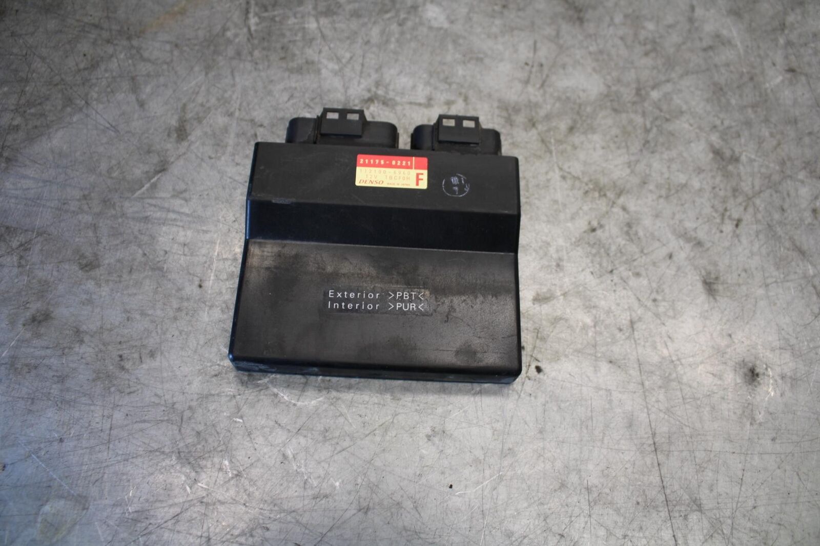 09-12 KAWASAKI NINJA ZX6R ECU COMPUTER CONTROLLER UNIT BLACK BOX ECM CDI  BB544