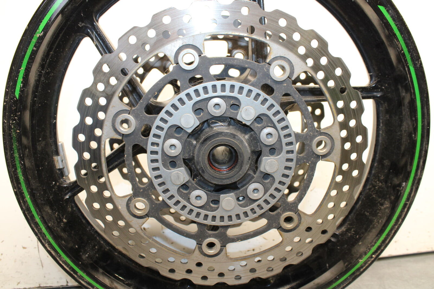 12-17 KAWASAKI ER-6N Z650 FRONT RIM FRONT WHEEL BB709