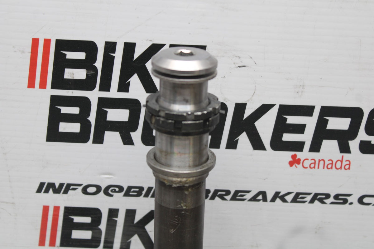 08 KAWASAKI NINJA 650 EX650 FRONT FORKS CLAMP LOWER TRIPLE TREE STEM BB797
