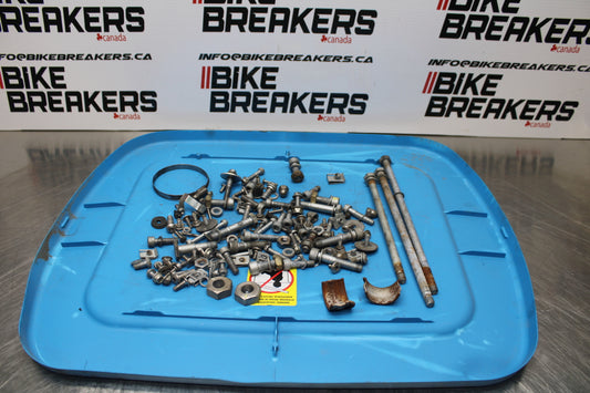 08 MOTO GUZZI BREVA 750 MOUNTING BOLTS HARDWARE MOTOR SCREWS BB154