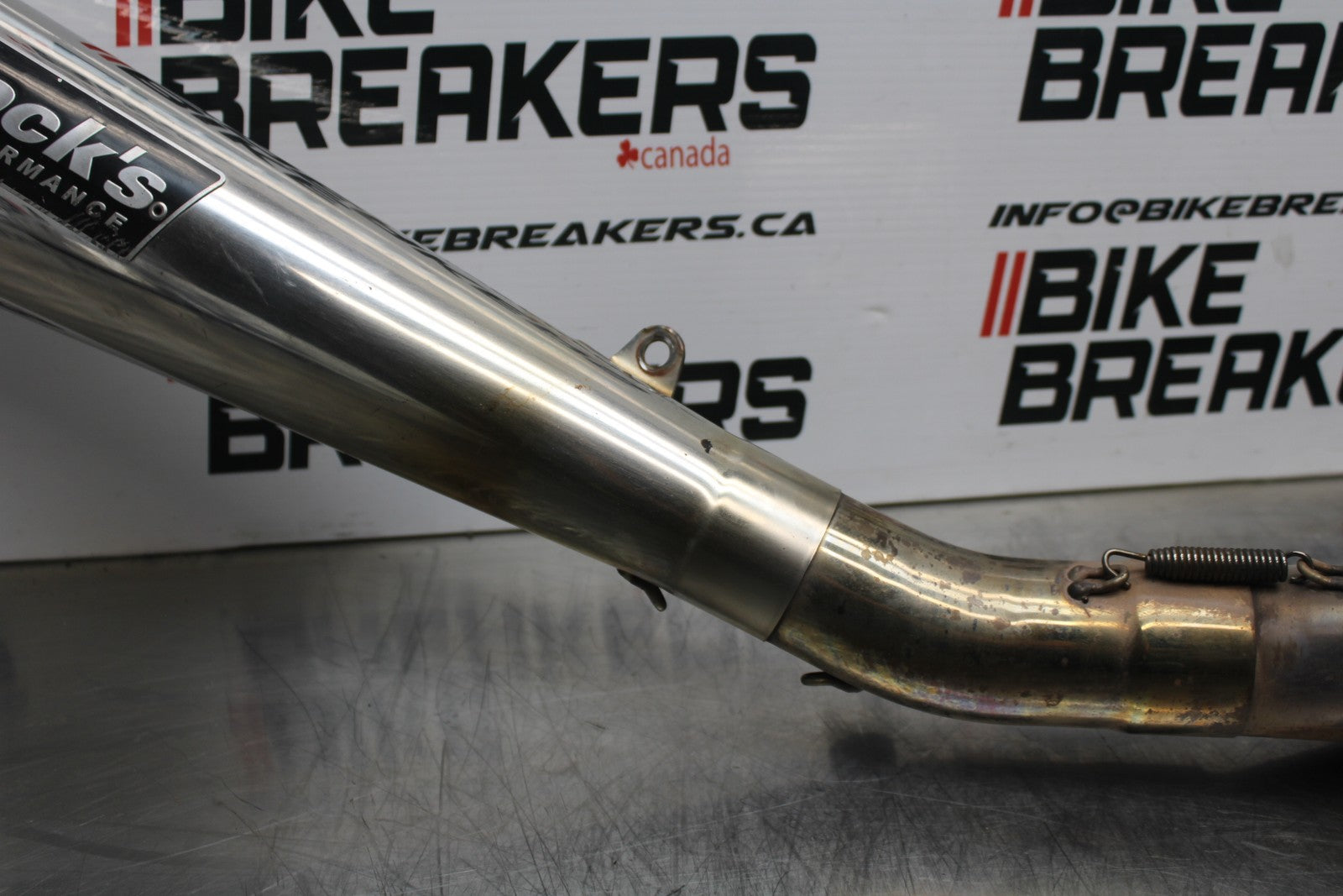 08 KAWASAKI NINJA ZX10R BROCKS FULL EXHAUST SYSTEM HEADERS PIPE MUFFLER BB201
