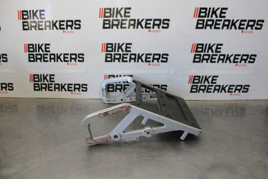 06 KAWASAKI KLR650 PASSENGER REAR SEAT GRAB BAR HANDLE REAR RACK BB919