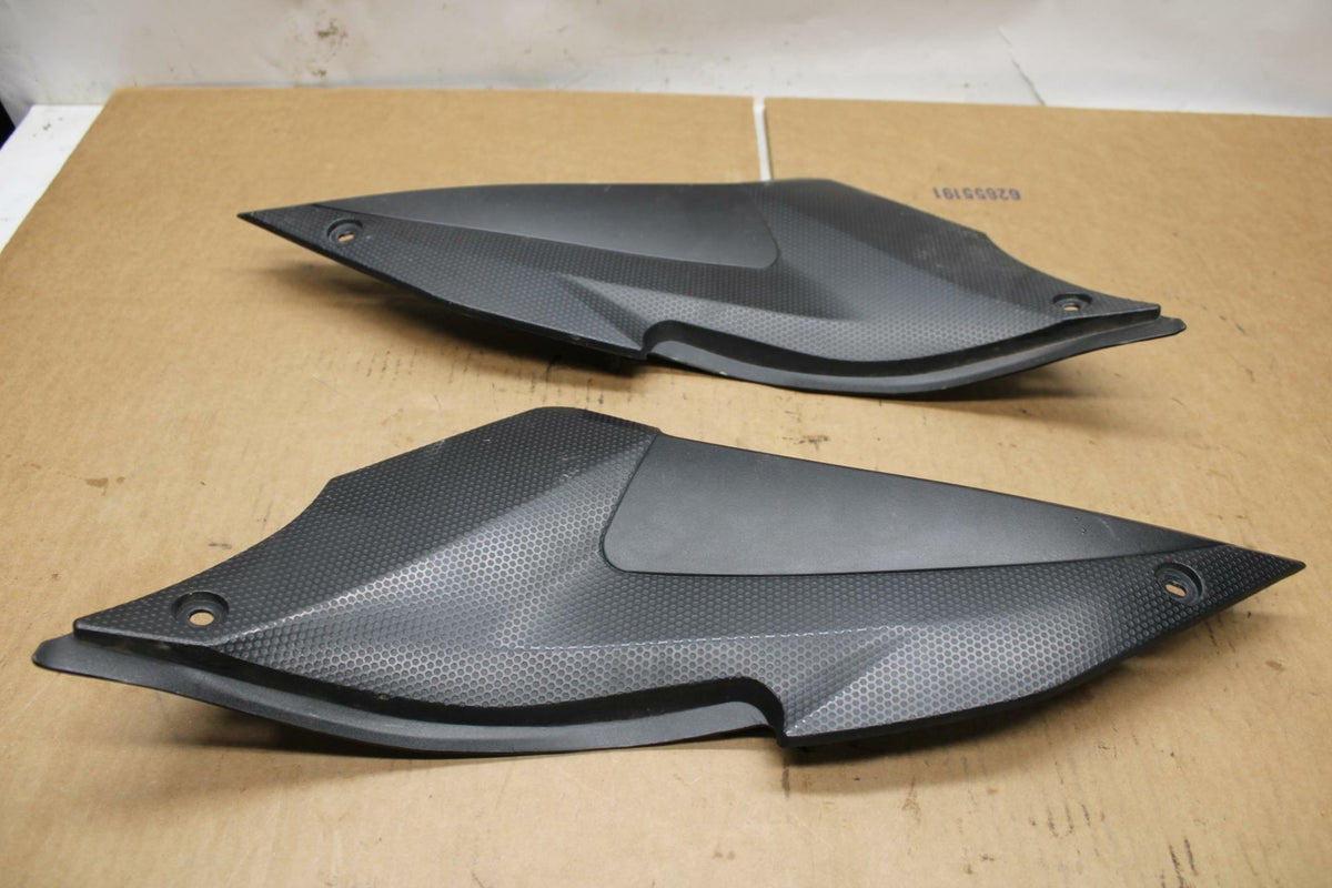 15-17 YAMAHA YZF R3 RIGHT LEFT FRAME MID SIDE COVERS COWLS PANELS TRIM BB380