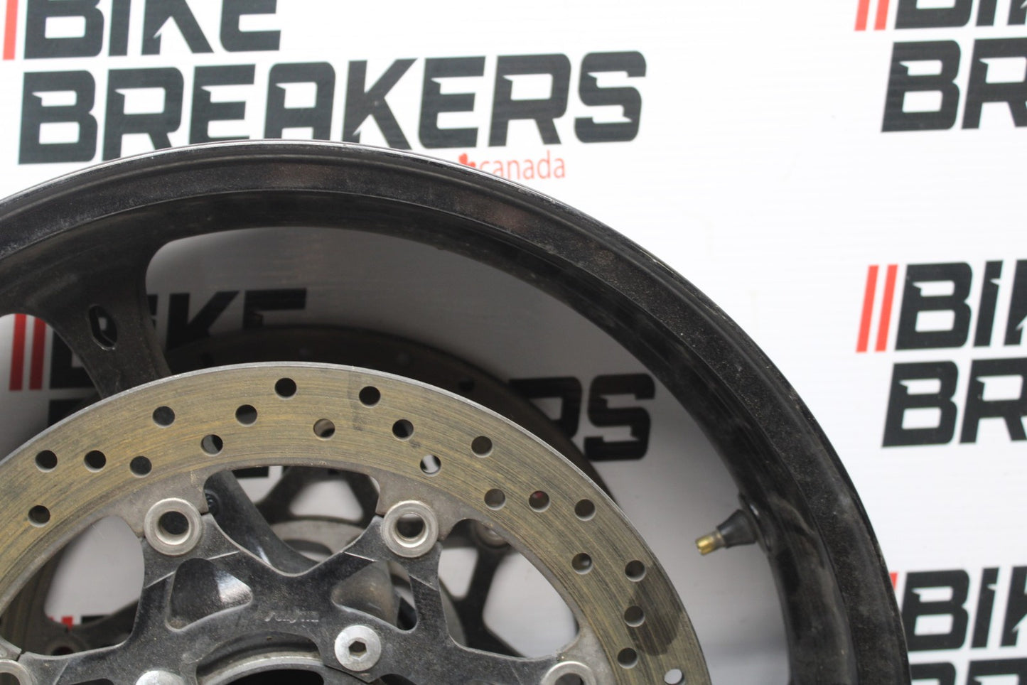 06-07 SUZUKI GSXR 600 FRONT WHEEL FRONT RIM & ROTORS BB170 