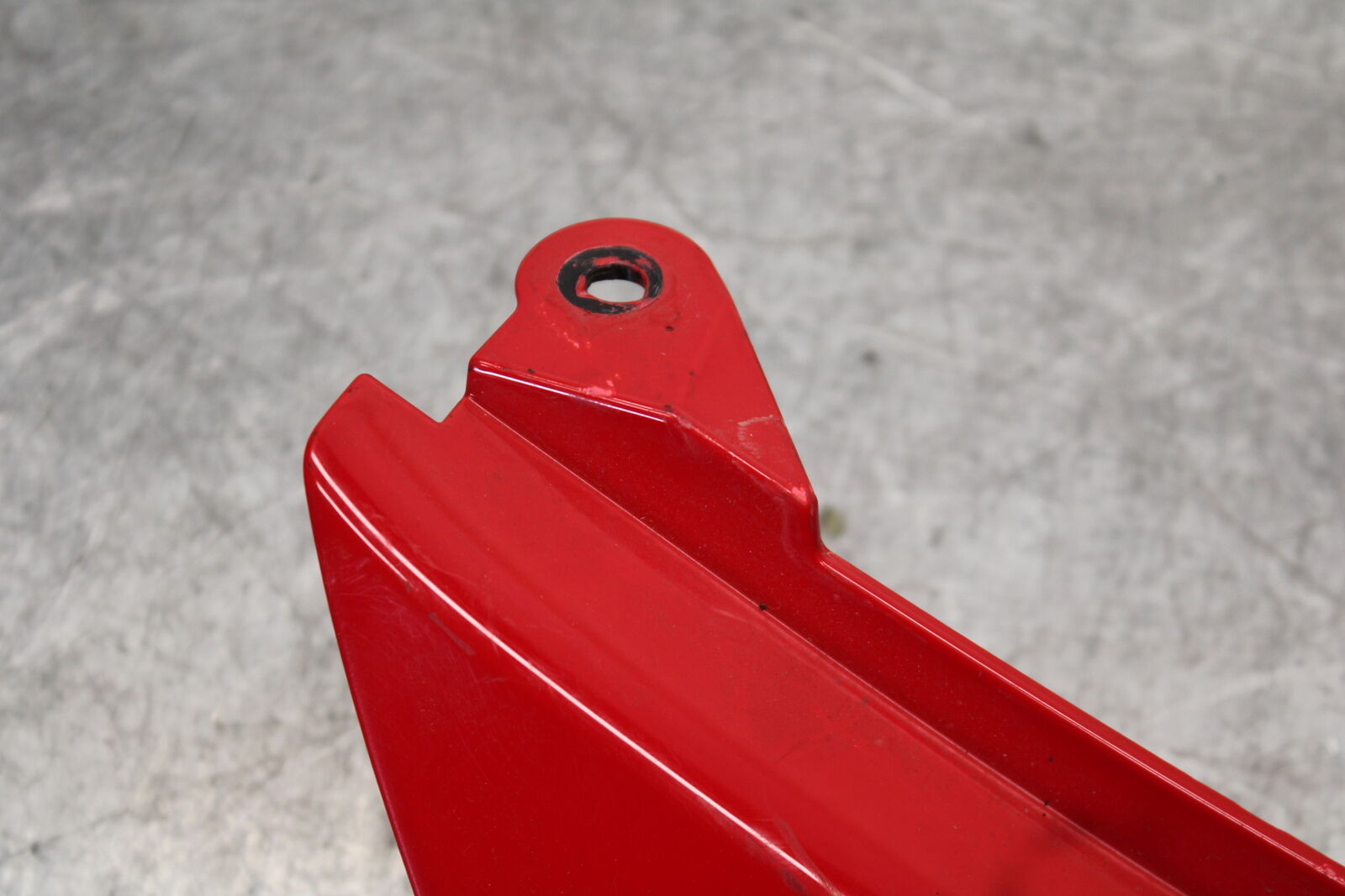 09-12 KAWASAKI NINJA ZX6R CENTER REAR BACK TAIL FAIRING COWL BB640