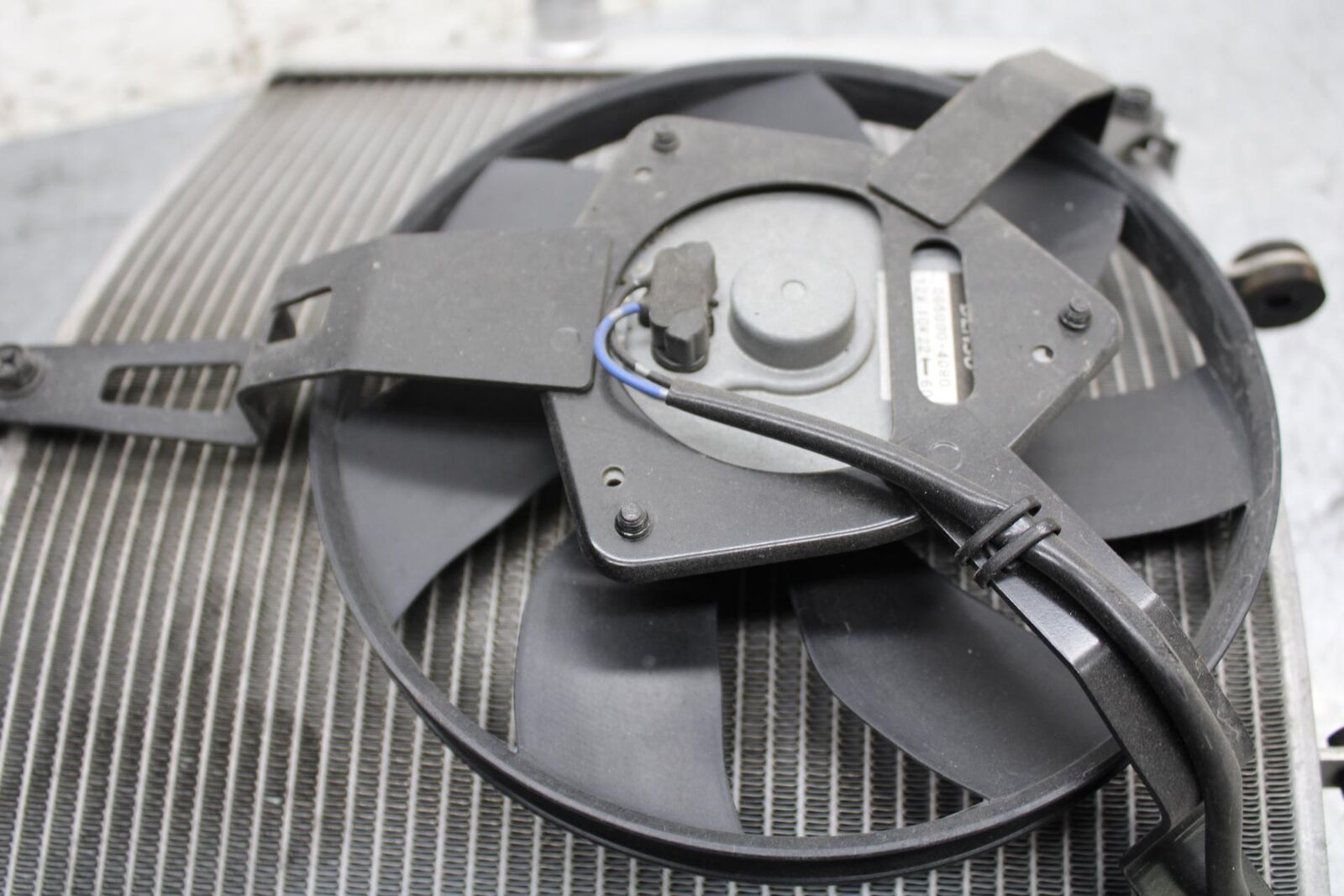 2009 Kawasaki Ninja ZX6R ZX600R ENGINE RADIATOR MOTOR COOLER  RADIATER BB548