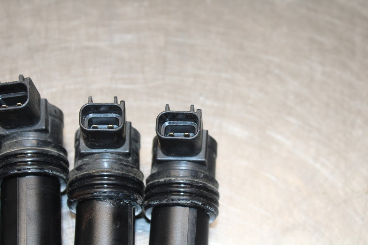 07-08 KAWASAKI NINJA ZX6R IGNITION COILS COIL SPARK PLUG CAPS BB937