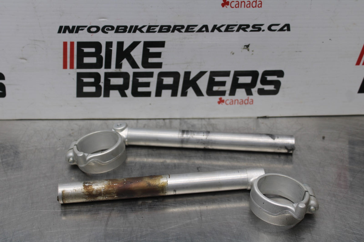 08-10 SUZUKI GSXR 600 LEFT RIGHT CLIP ON ONS HANDLEBARS PAIR SET BB835