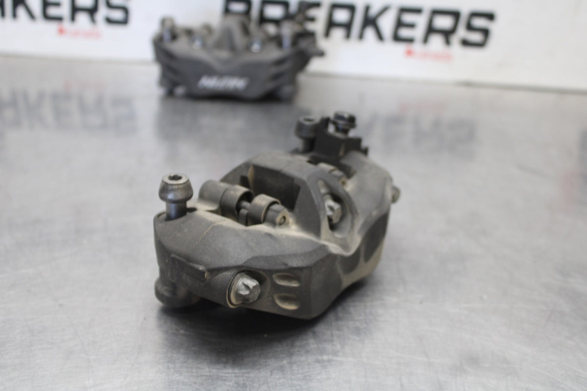 08-09 KAWASAKI NINJA ZX14R RIGHT LEFT FRONT BRAKE CALIPER SET PAIR BB932