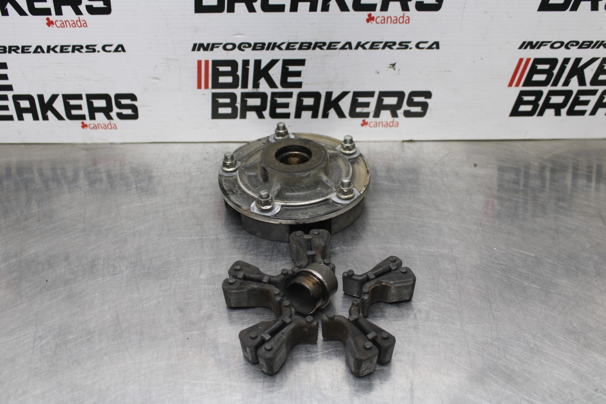 08-10 SUZUKI GSXR 600 REAR HUB & SHOCK DAMPERS CUSH ABSORBERS BB835