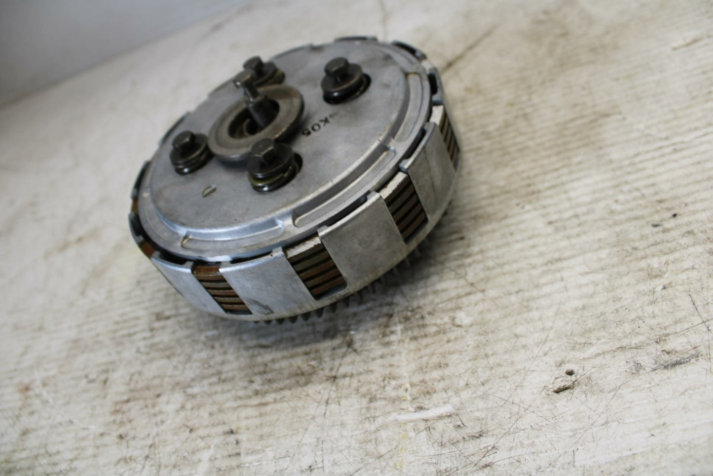 90-07 KAWASAKI ZZR 250 COMPLETE CLUTCH W PLATES BASKET HUB BB298
