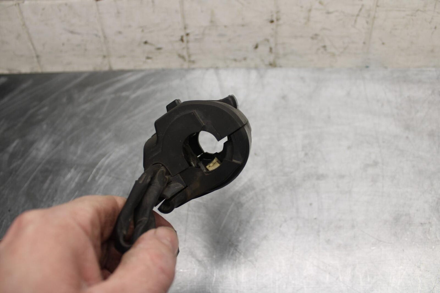 08-12 KAWASAKI NINJA 250R EX250J LEFT CLIP ON HANDLE HORN SIGNALS SWITCH BB496