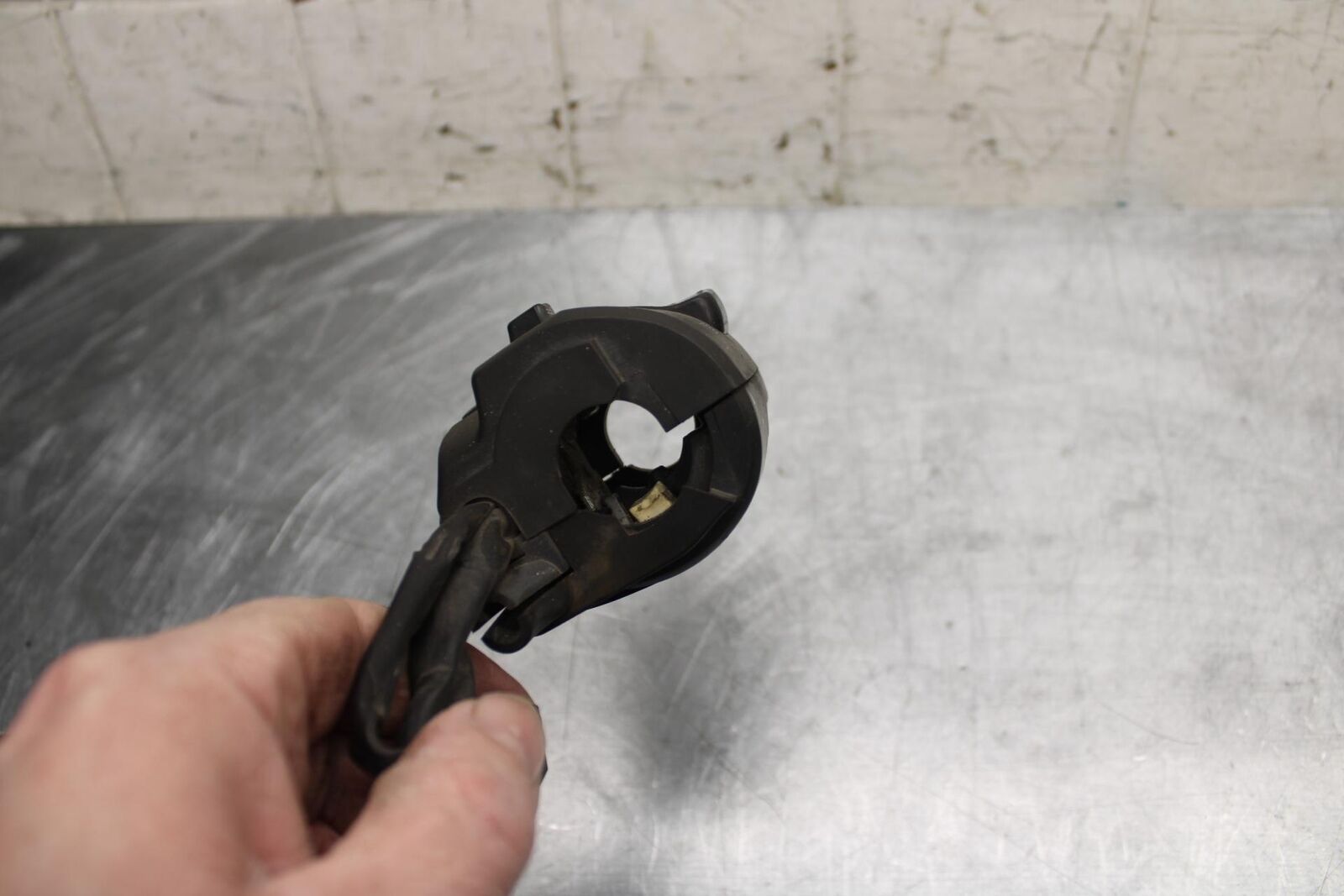 08-12 KAWASAKI NINJA 250R EX250J LEFT CLIP ON HANDLE HORN SIGNALS SWITCH BB496