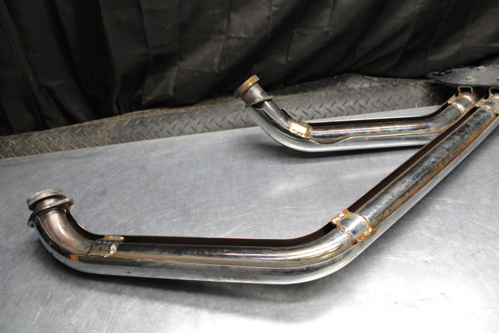 00 SUZUKI INTRUDER 1500 VL1500 AFTERMARKET EXHAUST  BB761