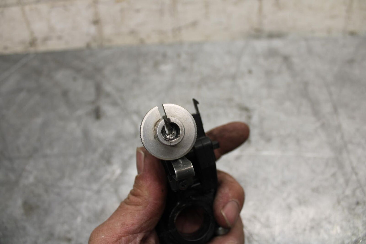 2009 Kawasaki Ninja ZX6R ZX600R CLUTCH LEVER PERCH MOUNT BRACKET 13091-1624 BB44