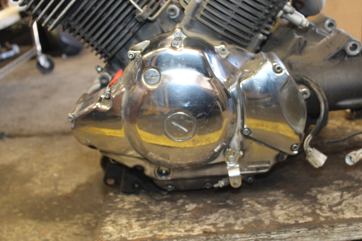 08 YAMAHA V STAR 1100 XVS1100AW CLASSIC ENGINE MOTOR BB916