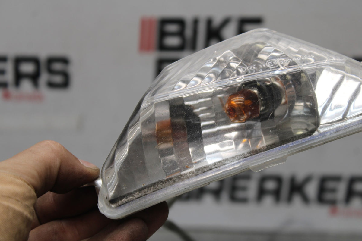 13-18 KAWASAKI NINJA ZX6R LEFT FRONT TURN SIGNAL LIGHT INDICATOR BB915